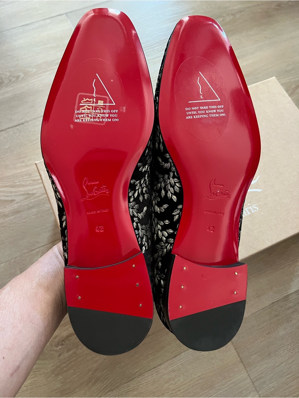Christian Louboutin New Shoes 42 - 9 sku890 100% Authentic - Picture 4 of 11